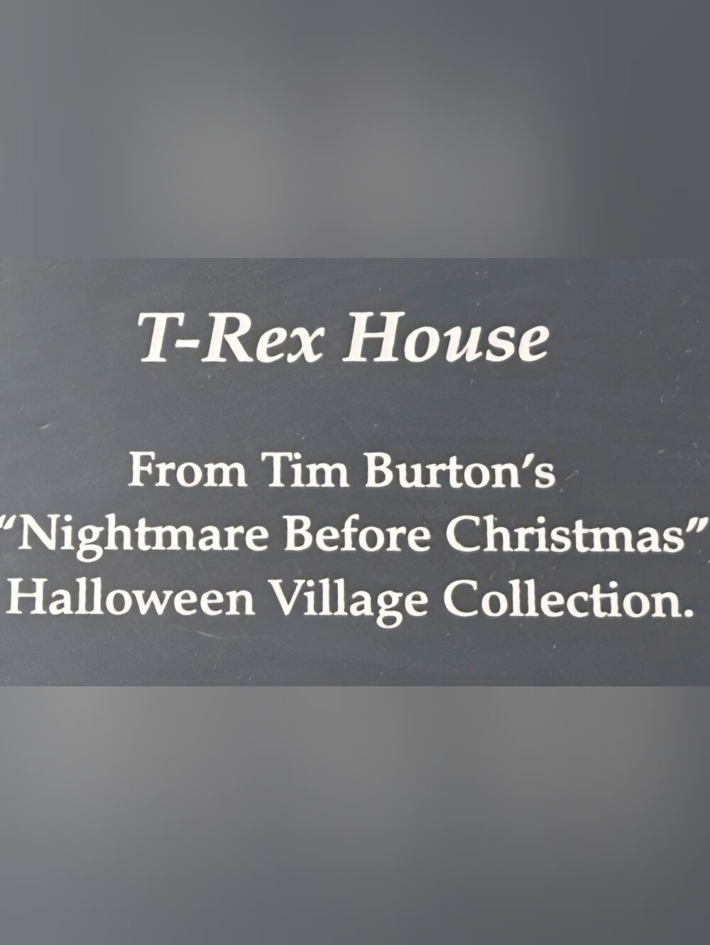 2006 Hawthorne Village T Rex House Rare Grail NOS Nightmare Before Christmas - Picture 8 of 9